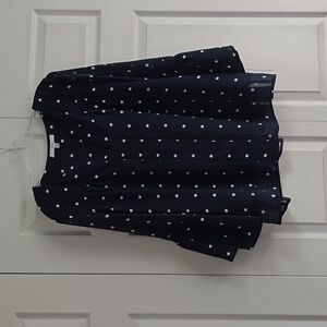 Fever Polka Dot Top - 2X - EUC